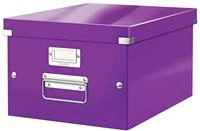 Leitz Click & Store Aufbewahrungsbox mit Deckel Mittel-Gro&szlig;, Box f&uuml;r...