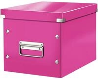Leitz Click & Store Aufbewahrungsbox mit Deckel Mittel-Gro&szlig;, W&uuml;rfelbox f&uuml;r...