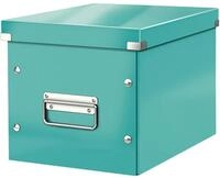 Leitz Click & Store Aufbewahrungsbox mit Deckel Mittel-Gro&szlig;, W&uuml;rfelbox f&uuml;r...