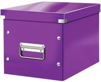Leitz Click & Store Aufbewahrungsbox mit Deckel Mittel-Gro&szlig;, W&uuml;rfelbox f&uuml;r...