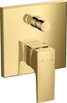 hansgrohe Wannenarmatur Metropol, Unterputz Einhebel-Wannenmischer, Polished...