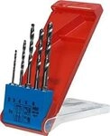 kwb HSS Spiralbohrer-Satz mit Sechskant-Aufnahme 1/4" &ndash; Bohrer-Set, 5-teilig, &Oslash; 2