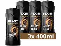 Axe 3-in-1 Duschgel & Shampoo Dark Temptation XL für ganztägige Frische,