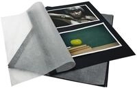 goldbuch 83006 Fotokarton A4 mit Pergamin, 40 schwarze Seiten 21 x 29,7 cm