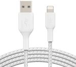 Belkin geflochtenes Lightning-Kabel (Boost Charge Lightning-/USB-Kabel f&uuml;r...