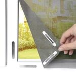 EASYmaxx Pollenschutz f&uuml;r Fenster mit Magic Click | Individuell zuschneidbar f&uuml;r