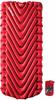 Klymit Unisex's Insulated Static V Luxe Sleeping Pad, Red, One Size