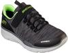 Skechers Jungen Equalizer 3.0 - Aquablast Sneaker, Black Charcoal Textile Black...