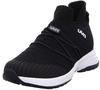 UYN Damen Free Flow Tune Sneaker, Black/Carbon, 40 EU