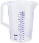 h&uuml;nersdorff Messbecher 3l | Polypropylen (PP) | bruchsicher und