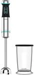 Cecotec Stabmixer Power TitanBlack 1200 XL.1200 W, CrossBlades Technologie mit