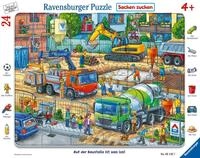 Ravensburger Puzzle Auf der Baustelle ist was los! - 24 Teile Puzzle ab 4 | 24...
