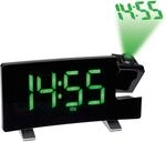 TFA Dostmann Projektionswecker, 60.5015.04, mit FM Radio, 2 Alarmzeiten,...