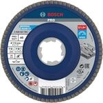 Bosch 1x PRO Metal X571 F&auml;cherschleifscheibe, abgewinkelte Ausf&uuml;hrung f&uuml;r...
