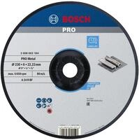 Bosch 1x PRO Metal Longlife Schleifscheibe f&uuml;r gro&szlig;e Winkelschleifer und