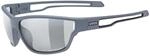 Uvex sportstyle 806 V Outdoorbrille, grey matt/smoke, one size