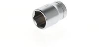 GEDORE Steckschl&uuml;sseleinsatz, Nuss, 1/4'' 6,3 mm Antrieb, 6-kant, 13 mm Weite,