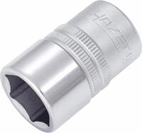 HAZET Steckschl&uuml;sseleinsatz 900-17 I 12,5 mm Vierkantantrieb, 17 mm Schl&uuml;sselweite,