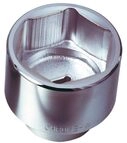 KS Tools 911.1063 1" CLASSIC Sechskant-Stecknuss, kurz, 63mm