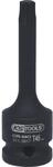KS Tools 911.0917 1/2" Kraft-Bit-Stecknuss TX, lang, T45
