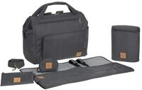 L&Auml;SSIG Baby Zwillingstasche Wickeltasche Babytasche mit Rucksackfunktion inkl.