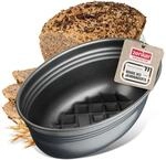 Zenker Brotbackform Black Metallic 2000 ml aus hochwertigem Stahlblech | Ovale