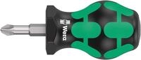 Wera '05008854001 355 PZ Stubby/Vergaserschraubendreher, PZ 2