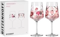 RITZENHOFF 3461002 Aperitifglas 500 ml - 2er Set - Serie Sommersonett Nr. 2, 2...