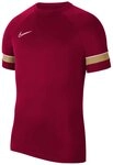 Nike Herren Nk Df Acd21 Top Kurzarm Shirt, Team Rot/Wei&szlig;/Jersey Gold/Wei&szlig;, XL EU