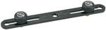 K&M 23550 Erg&auml;nzungsschiene Schwarz - Stahl - L&auml;nge 217 mm - mit 3/8"