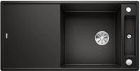 BLANCO AXIA III XL 6 S | Granitsp&uuml;le aus SILGRANIT schwarz | Einbauart: Einbau...