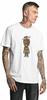 Mister Tee Herren MT545-LA Sketch Tee T-Shirt, White, XL