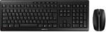 CHERRY Stream Desktop Recharge, Kabelloses Tastatur-Maus-Set, Schweizer Layout