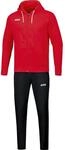 JAKO Herren Jogginganzug Base mit Kapuze, Rot, XXL