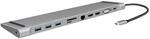 LogiLink UA0373 - USB 3.2 (Gen 1) Docking Station mit 11-Ports und PD (Power