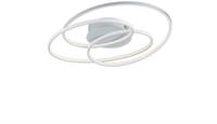 Trio Leuchten LED Deckenleuchte Gale 673916031, Metall Wei&szlig; matt, inkl. 38.5 Watt,