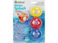 alldoro 60206 - Water Splash 3er Set Wasserbomben, Wasserballons...