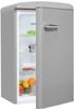 Exquisit Retrokühlschrank RKS120-V-H-160F grau | 122 L Volumen | Kühlschrank...