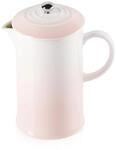 Le Creuset Kaffeebereiter aus Steinzeug, 1 L, Shell Pink, 60706087770003