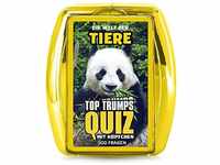 Winning Moves - TOP TRUMPS QUIZ - Welt der Tiere - Quiz-Kartenspiel - Alter 7+ -