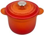 Le Creuset Cocotte Every aus Gusseisen mit Poteriedeckel, 18 cm, 2 Liter,...