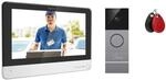 Byron DIC-23312 WiFi Video T&uuml;rgegensprechanlage mit 7" Touchscreen-Display, RFID