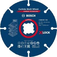Bosch 1x EXPERT Carbide Multi Wheel X-LOCK Trennscheiben (f&uuml;r Hartholz, Holz...