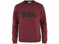 Fjallraven 84142 Logo Sweater M Sweatshirt Mens Red Oak L