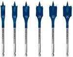 Bosch 6x EXPERT Self Cut Speed Flachfr&auml;sbohrer-Sets (f&uuml;r Weichholz, Spanplatte, &Oslash;