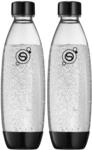 sodastream Flaschen 1L FUSE Doppelpack, Schwarz