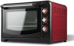Girmi FE60 Elektroofen, 2000 W, Stainless Steel, Rot