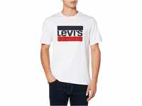 Levi's Herren Sportswear Logo Graphic T-Shirt,White,L