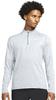 Nike Herren M Nk Df Elmnt Top Hz Sweatshirt, Smoke Grey/Grey Fog/Htr/Reflec, XL