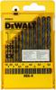 DEWALT DT5912 HSS-R - DIN 338 Jobs Bohrersatz, 13-teilig, gelb